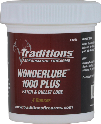 Traditions Wonderlube 1000 Plus Black Powder Lube 4oz Jar - View 2