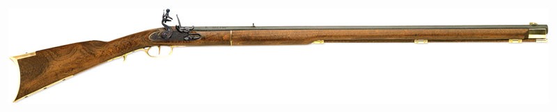 Traditions R2010 Kentucky Rifle 50 Cal Flintlock 33.5 in Blued Barrel - View 2