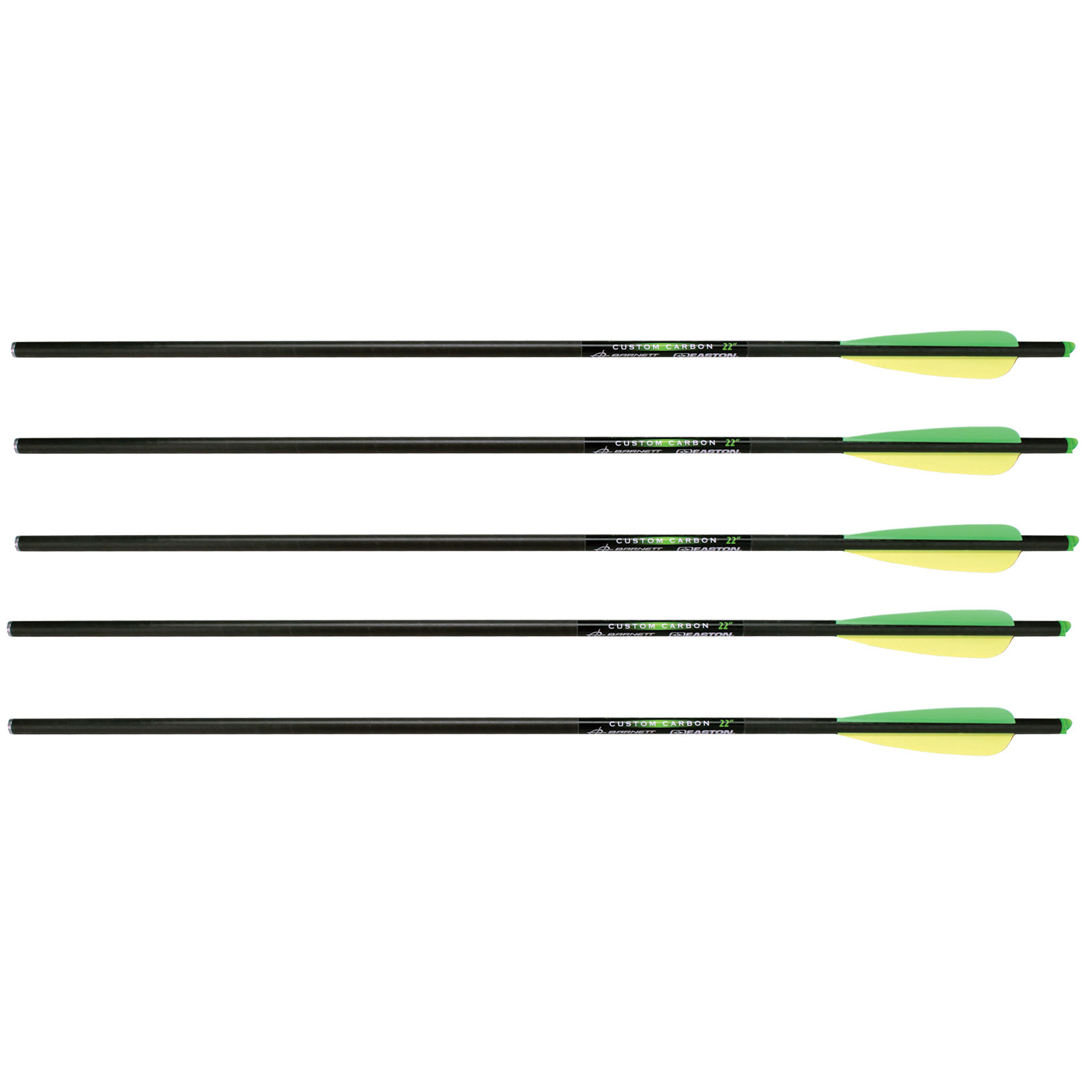 Barnett Head Hunter Carbon Crossbow Bolts 22" 5pk - View 2