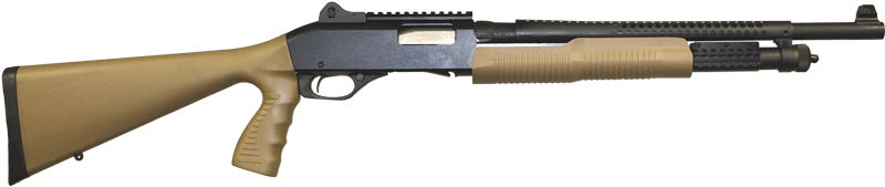 Savage Stevens 19468 320 Tactical 12GA 18.5" FDE Pump Shotgun - View 2