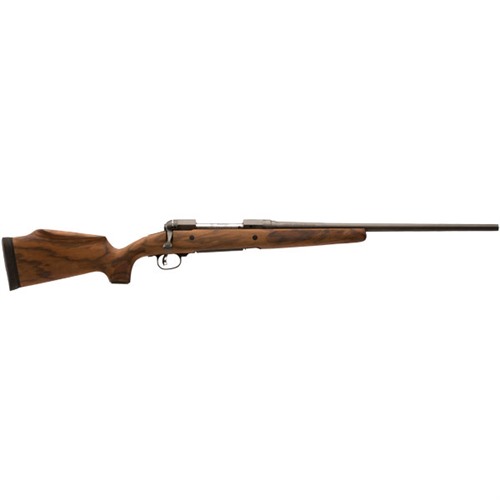 Savage Arms 19656 11 Lady Hunter Bolt 7mm-08 Rem Caliber 4+1 Capacity 20" Barrel Matte Black Metal Finish Wood Stock 1:9.5 Twist 39.5" Overall Length 6 lb Weight - View 2