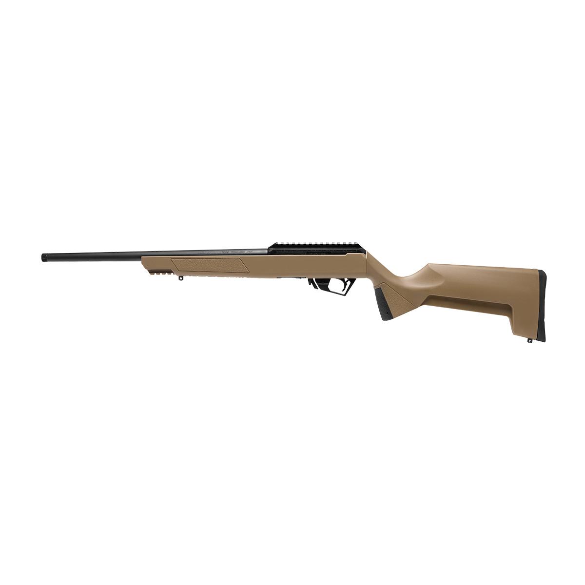 Savage Arms RXR22 Semi-Auto Rifle.22 LR 10rd Magazine 16.5" Threaded Barrel FDE Polymer Stock - View 2