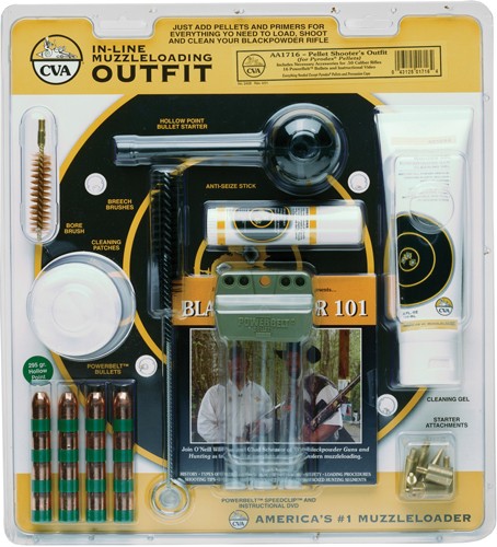 CVA Muzzle Accessories Outfit 50 Caliber Pellet Shooters AA1716 - View 2