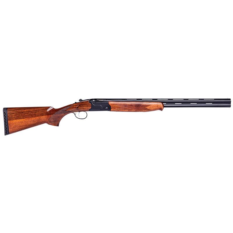 Savage Stevens 555 12 Gauge 28 in Matte Black 2 Round Break Open - View 2