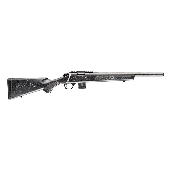 Bergara BMR002 BMR 22 LR 5+1 18" Carbon Fiber Threaded Barrel, Matte Blued, Tactical Gray Speckled Black Stock - View 2