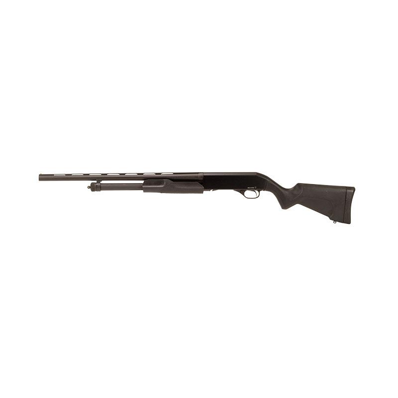 Savage Stevens 320 Field Grade Youth Pump Action Shotgun 20 Gauge 22" Barrel 5 Rounds Bead Sight Black Synthetic Stock Matte Black Finish - View 2