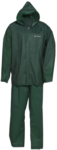 Absolute Outdoor Eva RAINSUIT Green S - View 2