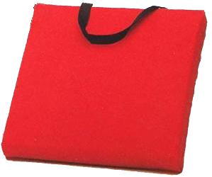 Absolute Outdoor Boat Cushion Red - View 2