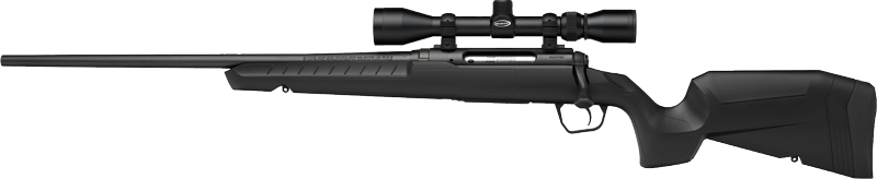 Savage 32020 Axis XP 25-06 LH Rifle, 4+1, Matte Black, Synthetic Stock - View 2