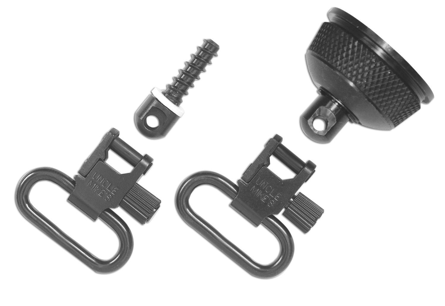 Uncle Mike's Remington 870 Express 12 ga. QD Swivels 1 in. Cap Blued - View 2