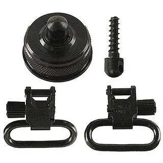 Uncle Mike's 18032 Swivel Set 12 Gauge Remington 11-87 Steel Blued 1 in - View 2