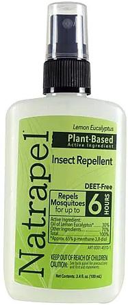 Natrapel Lemon Eucalyptus 3.40 oz Pump Bottle - Repels Mosquitoes - View 2