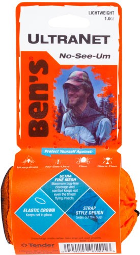 Ben's 00067201 UltraNet Head Net Knit Brown Full Face Mask - View 2