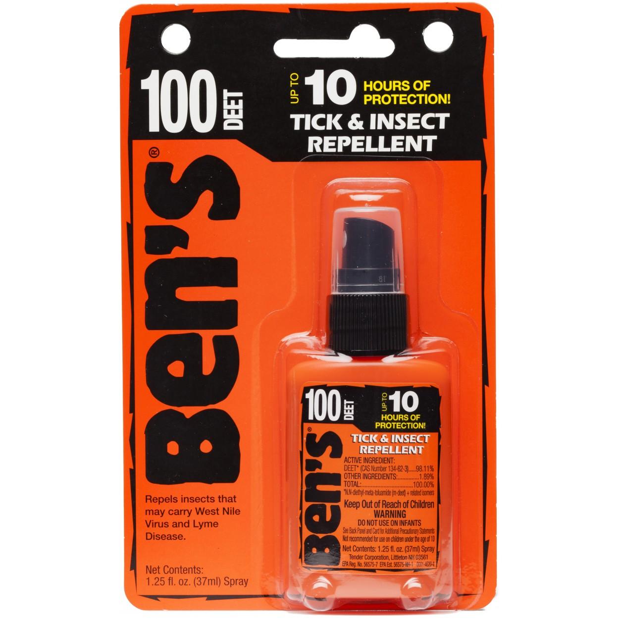 AMK Ben's 100 Insect Repellent 100% Deet 1.25Oz Pump (Carded) 00067070 - View 2