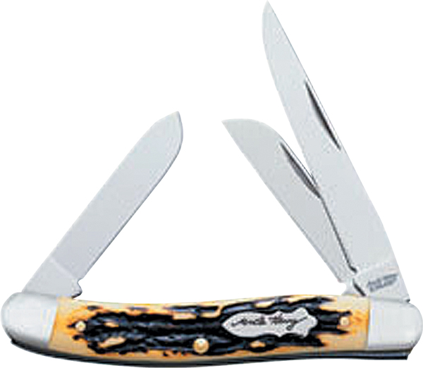 Schrade UH Premium Stockman 3 Blade 3 9/16" - View 2