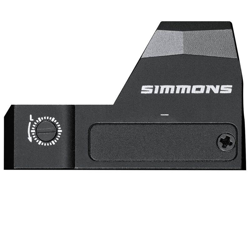 Simmons Pro Target Reflex Sight 1x25mm 4MOA Red Dot - Matte Black SPTRD125 - View 2