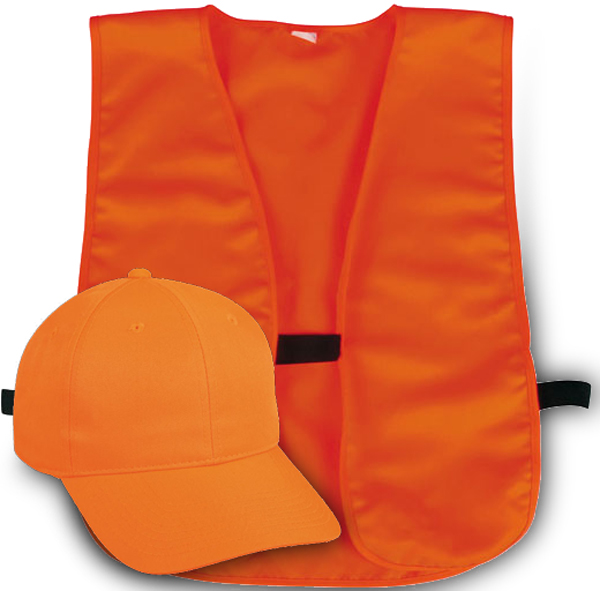 Outdoor Cap Vest and Combo Adult Blaze Model: BLZCPV - View 2