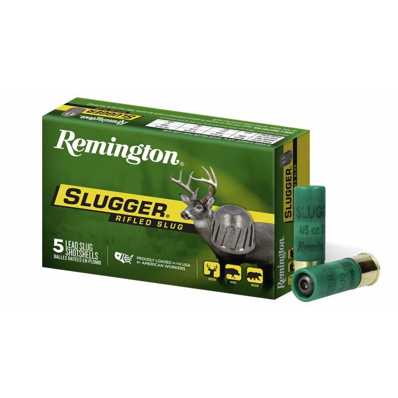 Remington Slugger Rifled Slug 16 ga 2 3/4 3 dr 4/5 oz Slug 1600 fps - 5/box - View 2