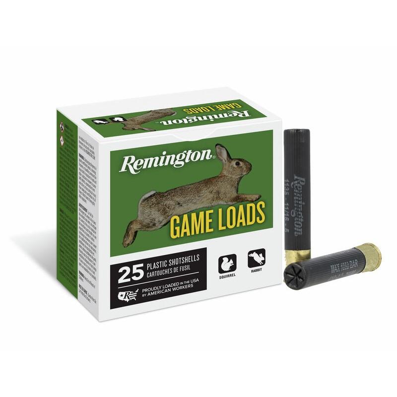 Remington R20014 Upland Game Load, .410 Gauge, 2.5in Shell, 1/2 oz Lead #6 Shot, 1200 ft/s Velocity, 20 Rounds - View 2