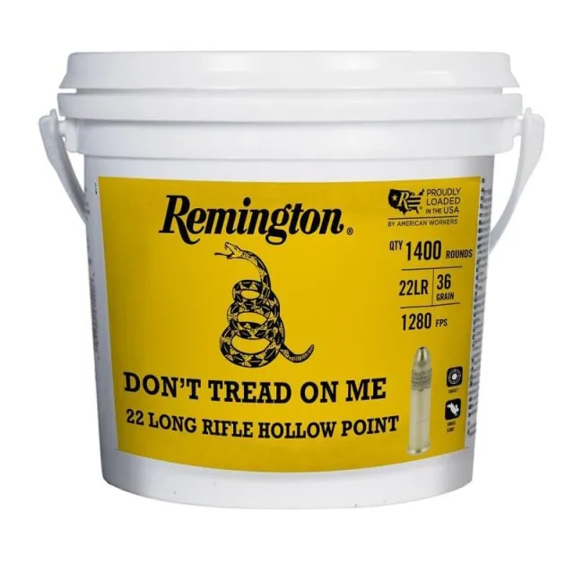 Remington 22LR High Velocity 36 Grain Golden Bullet Ammo - View 2