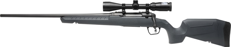 Savage 32211 AXIS 400 Legend Rifle, 4+1, Matte Black, Gray Stock, 20" Barrel - View 2