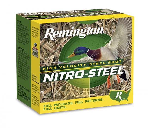 Remington Nitro-Steel 16 Gauge High Velocity, 15/16 oz, 2.75in, 1300 ft/s, #4 Centerfire, 25 Rounds, Lead-Free - View 2