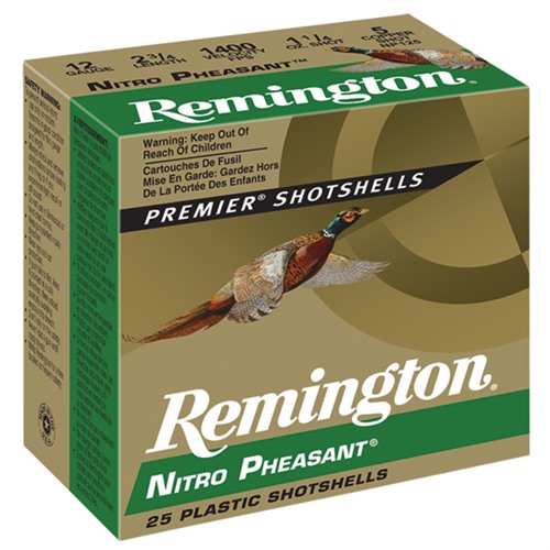 Remington Ammunition 28624 Nitro Pheasant Upland 12 Gauge 2.75" 1 1/4 oz 6 Shot 25 Per Box/ 10 Cs - View 2