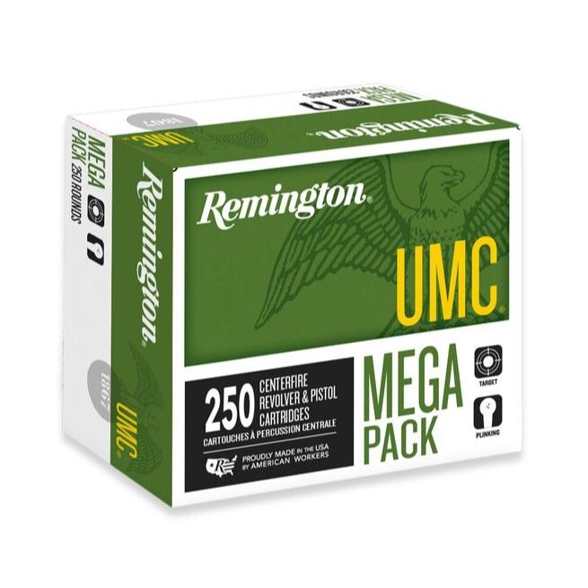 Remington UMC Handgun Ammo .40 S&W 165 gr FMJ 250 Rounds Brass - View 2
