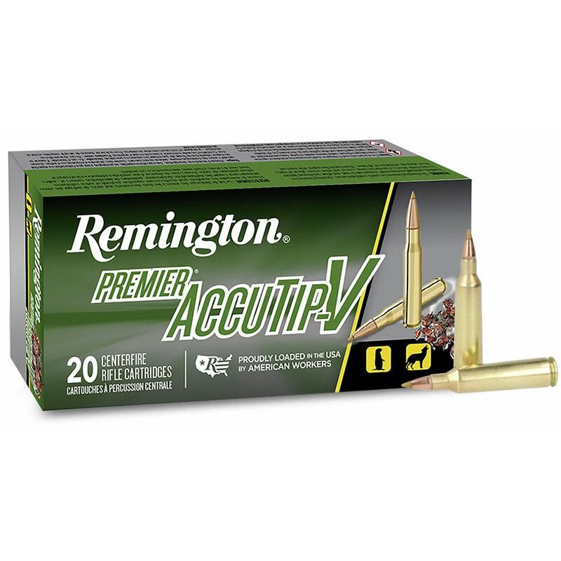 Remington Ammunition 29186 Premier Accutip-V 22-250Rem 50gr Boat Tail 20 - View 2