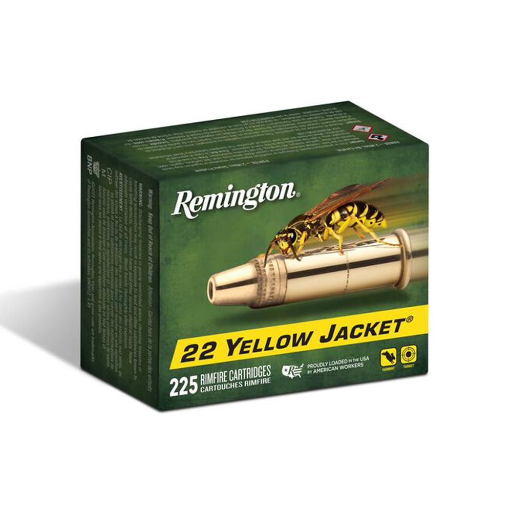 Remington Ammunition 21233 Yellow Jacket Rimfire 22 LR 33 gr TCHP 225 Per Box/ 10 Cs - View 2