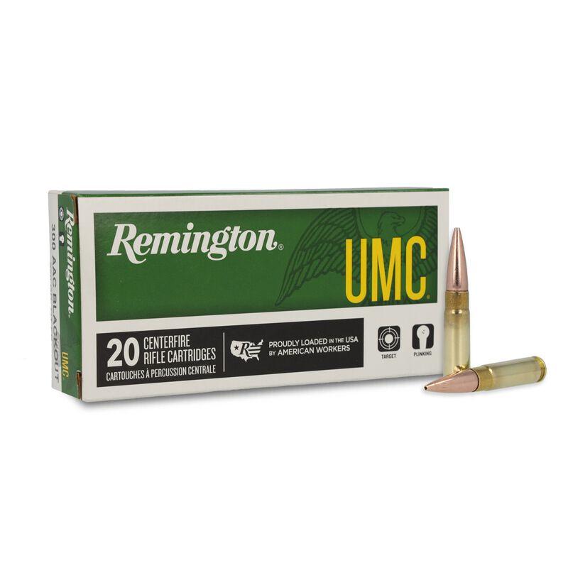 Remington UMC 26854 300 Blackout 150 gr Full Metal Jacket Ammo 20 Rounds - View 2