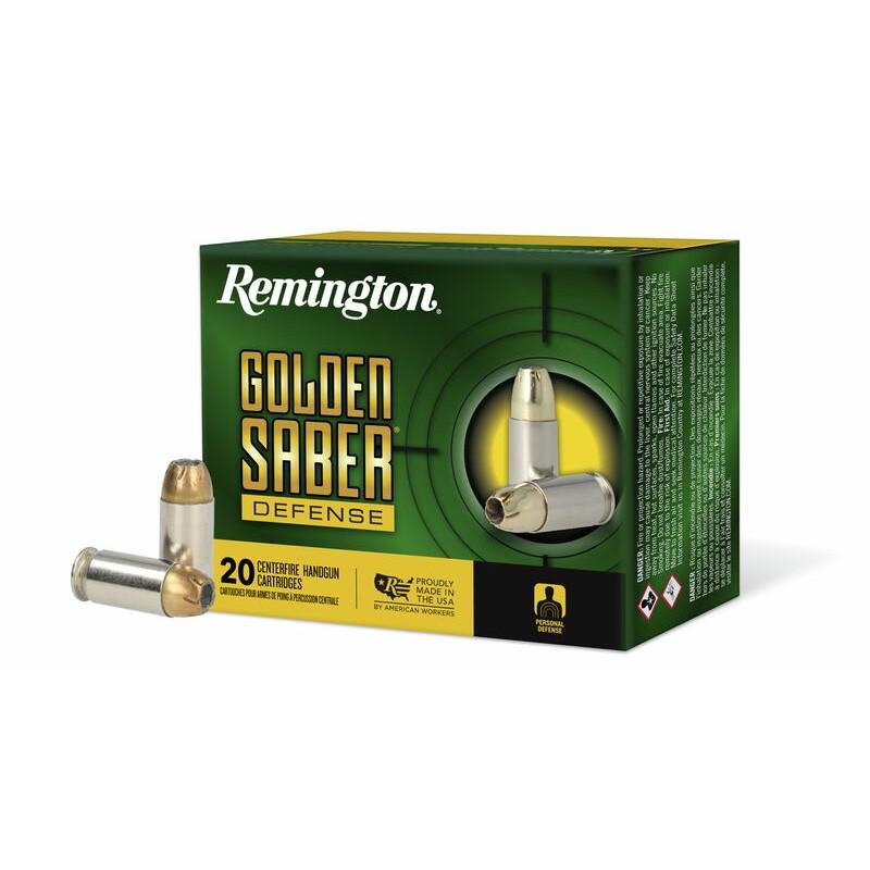 Remington Ammunition 27609 Golden Saber Defense 45ACP 185gr Brass... - View 2