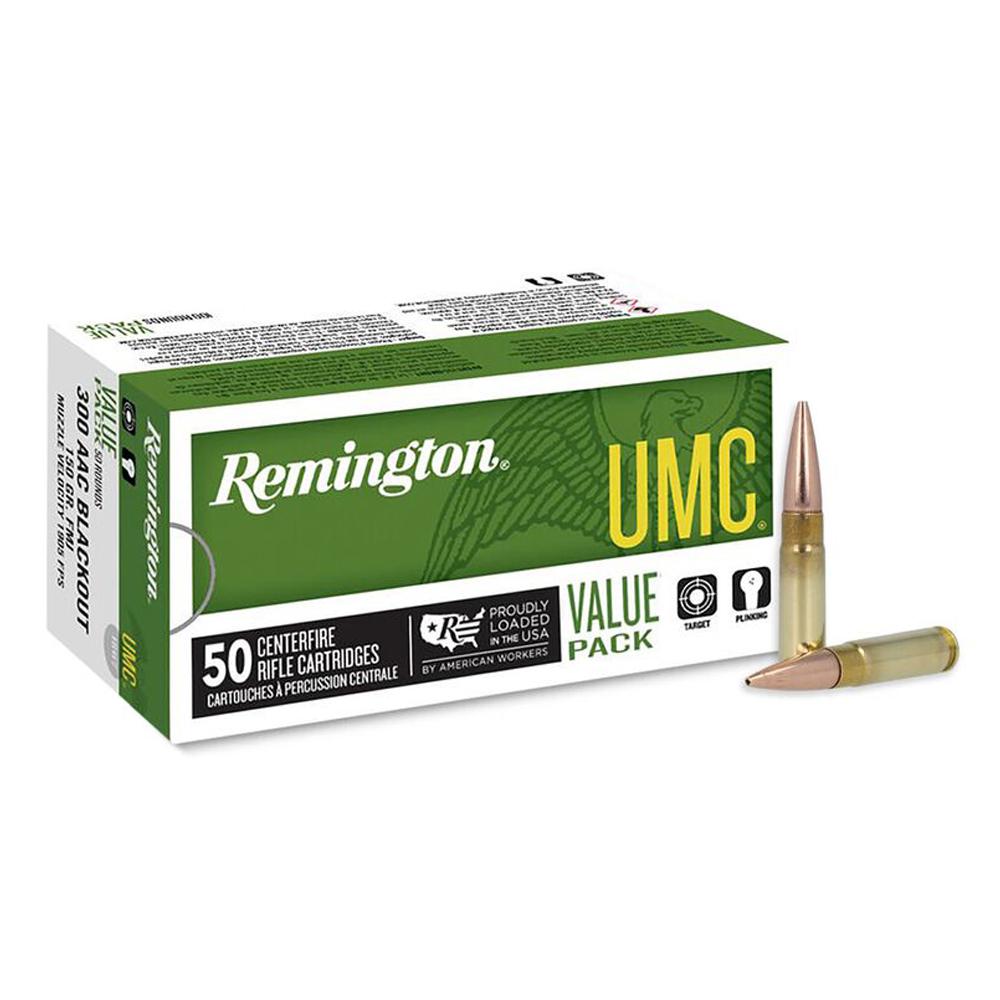 Remington UMC Value Pack 300 Blackout 220 gr Open Tip Flat Base (OTFB) 50 Rounds - View 2