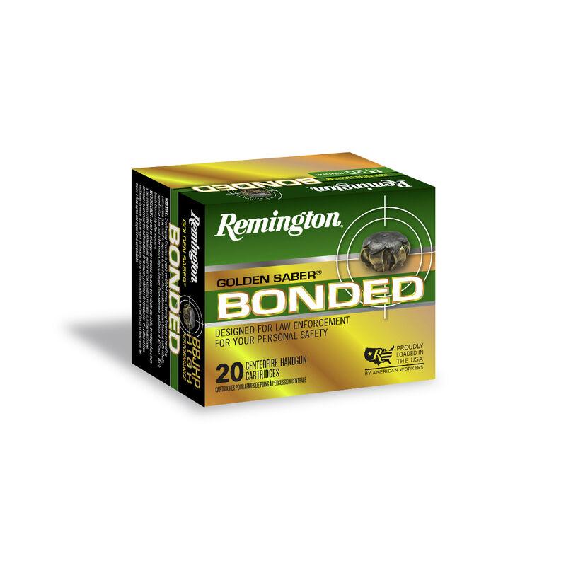 Remington R21368 Golden Saber Defense 10mm Auto 180 Grain JHP Nickel-Plated Brass Cased Ammo - 20 Rounds - View 2