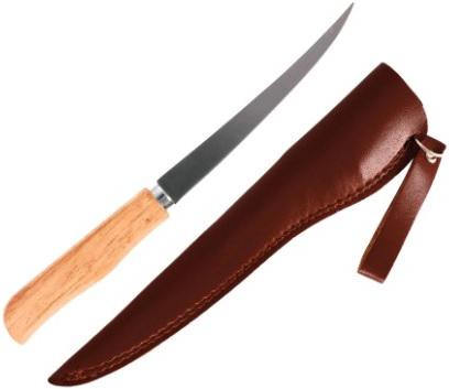 EC FILLET KNIFE 4" SS WOOD HANDLE                           - View 2