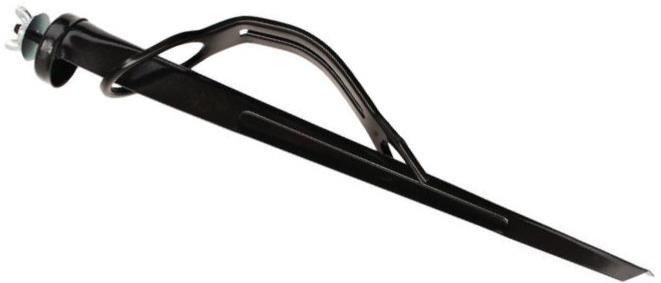 Eagle Claw Sand Spike Rod Holder 15 Inch Black Durable Fishing Accessory - View 2