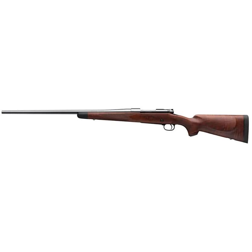 Winchester Repeating Arms Model 70 Super Grade 270 Win Caliber Bolt Action Rifle, 5+1 Capacity, 24" Barrel, High Polished Blued Metal Finish, Satin Fancy Walnut Stock - View 2