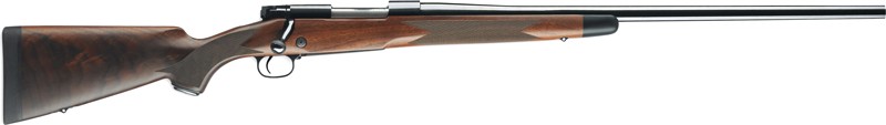 Winchester Model 70 Super Grade 270 WSM Bolt Action Rifle, 3+1 Capacity, 24" Barrel, High Gloss Blued Metal Finish, Satin Black Walnut Stock - View 2