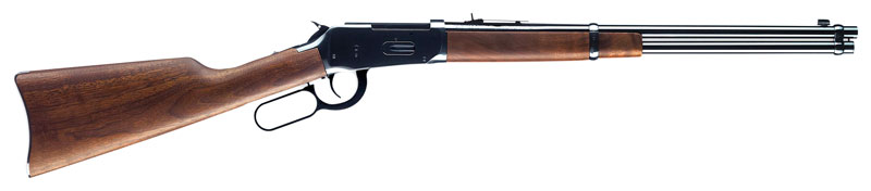 Winchester Repeating Arms Model 94 Carbine 38-55 Win Caliber 7+1 Capacity 20" Barrel Brushed Polish Blued Metal Finish Satin Walnut Right Hand Full Size - View 2