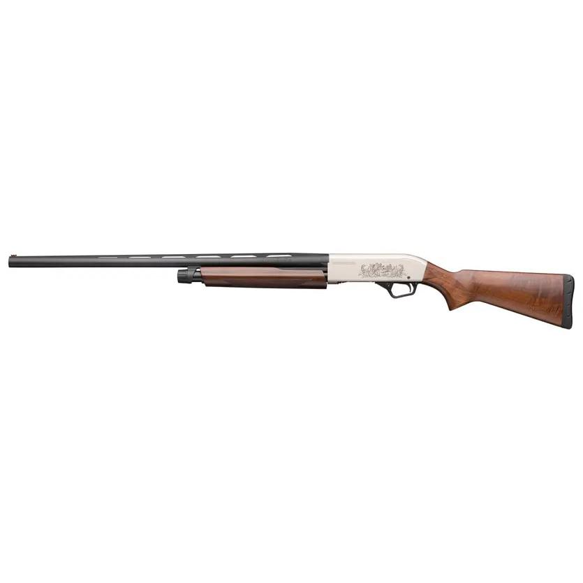 Winchester Repeating Arms 512404391 SXP Upland Field 12 Gauge 26" Matte Nickel Engraved Rec Grade II/III Satin Turkish Walnut Stock Right Hand (Full Size) - View 2