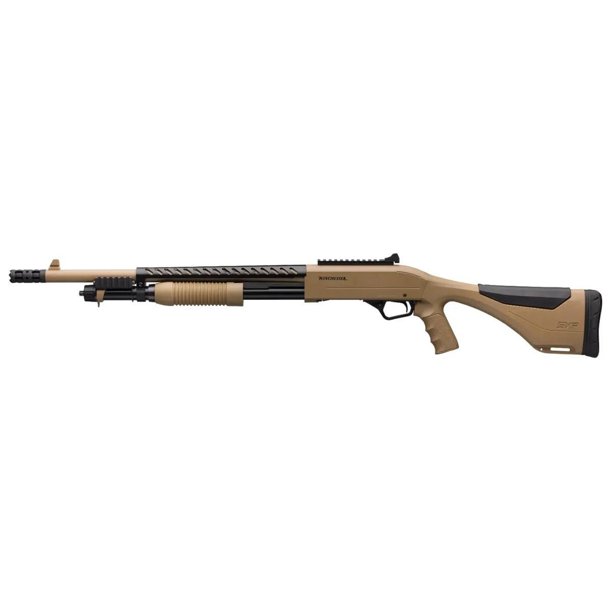 Winchester SXP Extreme Defender 12 Gauge 18 in Flat Dark Earth 5+1 Pump - View 2