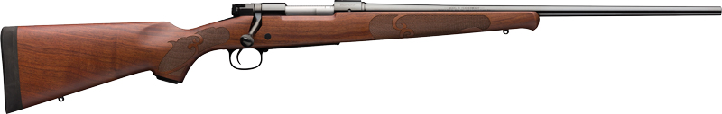 Winchester Model 70 6.8Western 24" Featherweight Blue/Walnut Bolt-Action Hunting Rifle - View 2