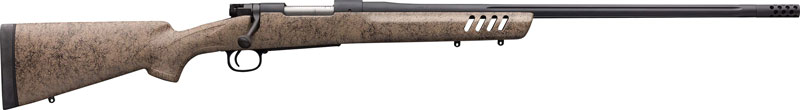 Winchester Model 70 Long Range Rifle 308 Win. 24 in. Synthetic Tan RH - View 2