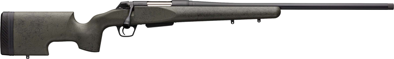 Winchester Guns XPR SR 6.8 Western Caliber with 3+1 Capacity, 24" Threaded Barrel, Black Perma-Cote Metal Finish & Black Webbed Green Grayboe Renegade Long Range Stock Right Hand (Full Size) - View 2