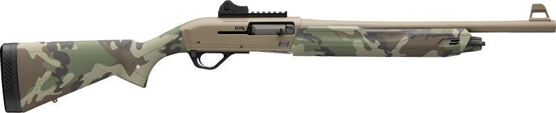 Winchester Super X Extreme Defender 12 Ga 18.5 in Woodland FDE Semi-Auto - View 2