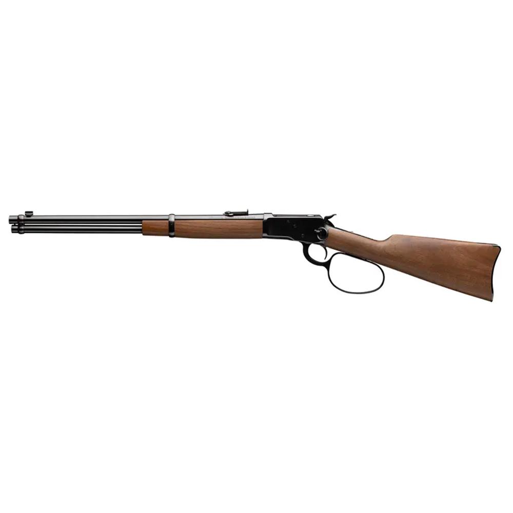 Winchester Model 1892 Large Loop Carbine 45 Colt 10+1 Cap 20" Brushed Polish Blued Rec/Barrel Satin Walnut Fixed Straight Grip Stock Right Hand (Full Size) - View 2