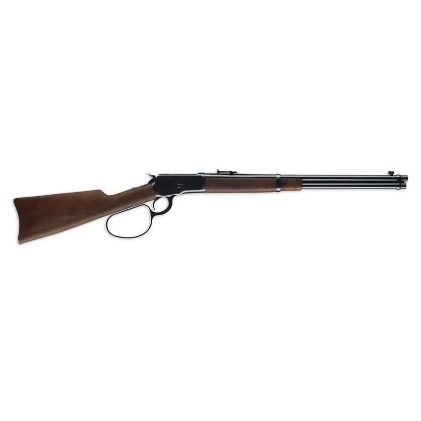 Winchester Model 1892 Large Loop Carbine 44 Rem Mag 10+1 Cap 20" Brushed Polish Blued Rec/Barrel Satin Walnut Fixed Straight Grip Stock Right Hand (Full Size) - View 2