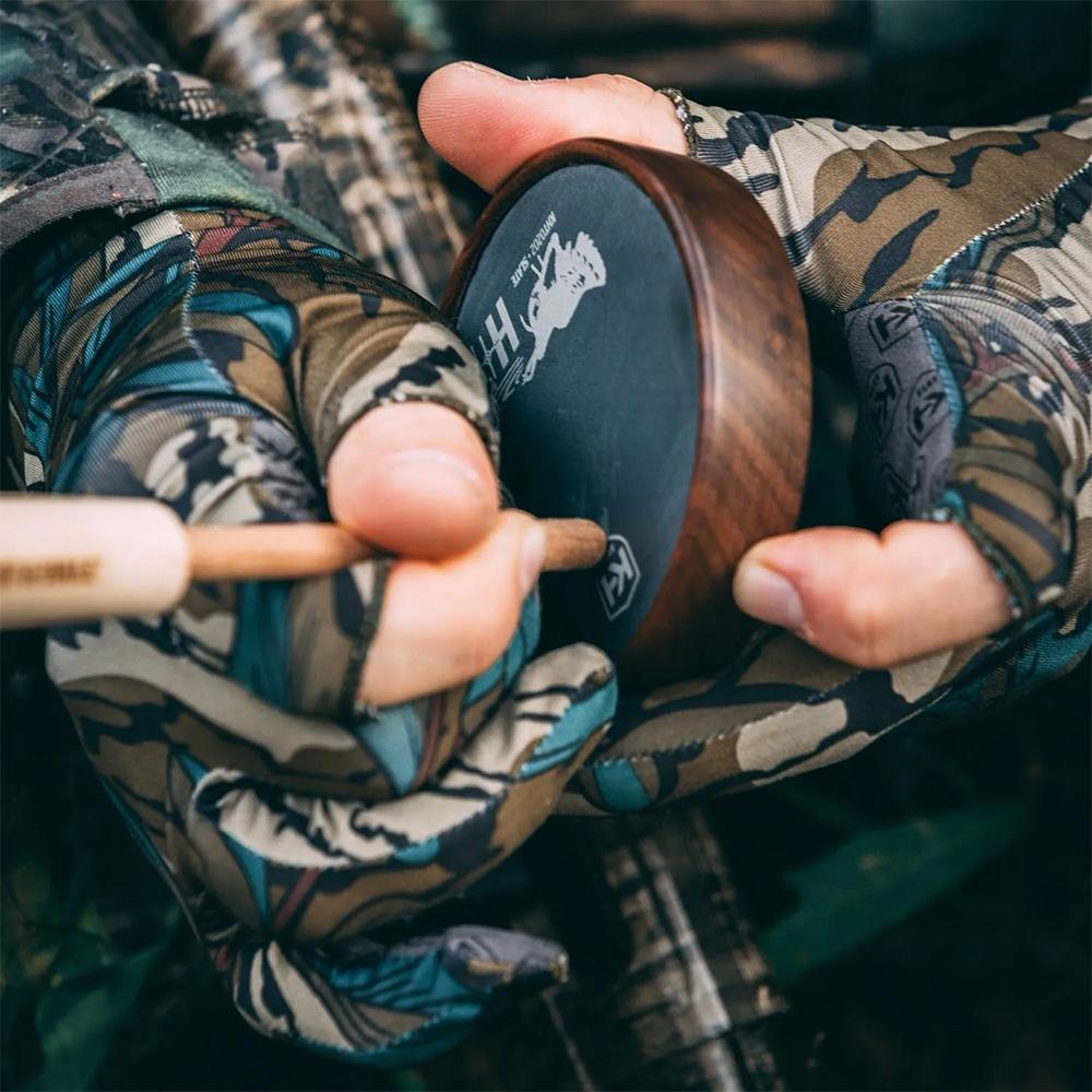 Knight & Hale KHT0202 HD Slate Pot Call Turkey Sounds Walnut/Hickory - View 2