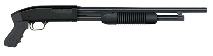 Maverick Arms 32204 88 Cruiser 20 Gauge 5+1 3" 18.50" Blued Barrel Cylinder Bore Bead Sights Dual Extractors Anti-Jam Elevator Synthetic Pistol Grip Stock Ribbed Forearm Cross-Bolt Safety - View 2