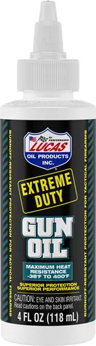 Lucas Oil 10877 Extreme-Duty Gun Oil, High Heat Resistance, 4 oz Bottle - View 2